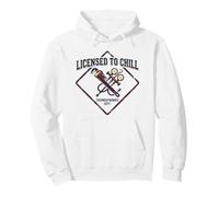 Licence pour Chill Funny HVAC Technician Refrigeration Humour Sweat à Capuche