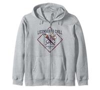Licence pour Chill Funny HVAC Technician Refrigeration Humour Sweat à Capuche