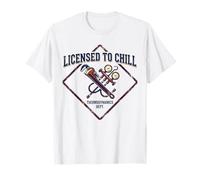 Licence pour Chill Funny HVAC Technician Refrigeration Humour T-Shirt
