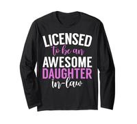 Licence pour être Une Belle-Fille géniale Manche Longue