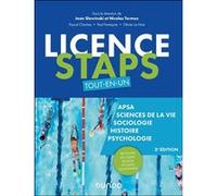 Licence Staps Tout-En-Un - 129 Fiches De Cours, 60 Qcm Et Sujets De Synthèse