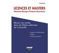 Licences et Masters Monnaie Banque Finance Assurance ADIM-BFA (Auteur)