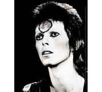 Licences Produits David Bowie Sticker Noir et Blanc G