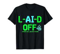 LICENCIÉ Erreur 404 Poste introuvable Funny Robotics Tech Worker T-Shirt