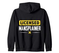 Licencié Mansplainer Dire Plaidoyer en Faveur De l'homme Sweat à Capuche