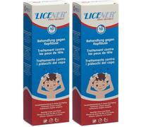 LICENER® Shampooing contre les poux de tête 2x100 ml