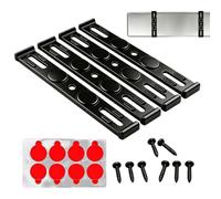 License Plate Frame, Frameless Plate Holder, Quick Release Car Mount