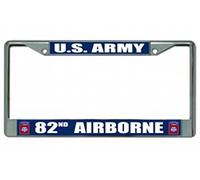 License Plates Online US armée 82 ND Airborne Photo Cadre de Plaque d'immatriculation