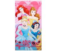 Jerry Fabrics Serviette de plage Disney Princesse License Sweet Home Coeur