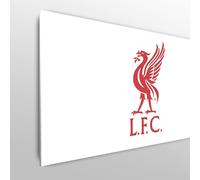 Licensed Décor Tête de lit réglable Liverpool FC 100 cm (l) x 75 cm (H) - Oiseau de Foie dans la Marque Rouge sur Blanc