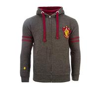 Licensed Harry Potter™ Unisex Gryffindor™ Zipped Hoodie Hooded Sweatshirt L