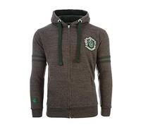 Licensed Harry Potter™ Unisex Slytherin™ Zipped Hooded Sweatshirt L