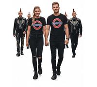 Licensed TFL101CT Unisex London Undergound Camden Town T Shirt Black XL