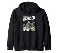 Licensed To Parent Literally Adoption Famille d'accueil --- Sweat à Capuche