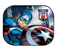 Sparco Paire de rideaux latéraux pour voiture Marvel Captain America Bleu/Rouge