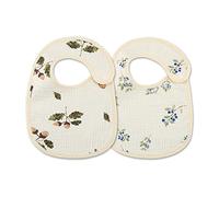 LICHENGTAI 2pcs Bavoirs pour bébé, Coton Bavoirs Bébé Bavoirs Imperméables Bébé Bavoir Etanche Bavoir De Dentition en Coton Biologique Bavoirs Lavable en Machine Bavoirs pour Bébé 0 Mois à 36 Mois