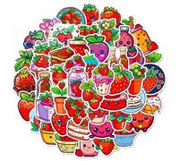 LICHENGTAI 50 Pièces Autocollants de Noël Autocollants Esthétiques Autocollants Colorés Autocollants Fantôme d'Halloween Autocollants pour Bouteille d'Eau Journal Scrapbook Autocollants Décoratifs