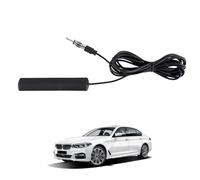 LICHENGTAI Antenne d'autoradio FM, patch pour pare-brise, avec fiche DIN et rallonge de 3 m, pour voiture, camion, SUV, radio et récepteur stéréo