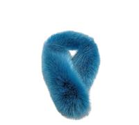 LICHENGTAI Écharpe en Fausse Fourrure Cache-Cou Moelleux Écharpe en Peluche pour Dames Écharpe en Fausse Fourrure De Renard Châle Super Doux Écharpes À Col Confortable pour Mariage Fête d'hiver