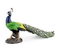 LICHENGTAI Figurine de Paon réaliste, Figurine de Paon de Simulation Sauvage Modèle Jouet Simulation Collection De Jouets d'animaux Miniatures Figurine Modélisme Paon Modèle Animal Ornements