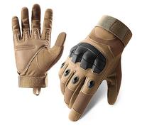 LICHENGTAI Gants Cyclisme à Doigt Complet Gants Velo Anti-Choc, Respirant Gant Complet Doigt Gants de Vélo à écran Tactile Gants Tactiques Complet-Doigts Gants de Protection Gants VTT Escalade