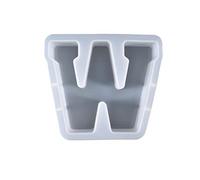 LICHENGTAI Grande Lettre Moule Silicone, Moules 3D Lettre Moule en Silicone Moulle en Silicone 3D Moulle en Silicone Moulle Resine Epoxy Pendentif Moulle Resine Bijoux Cadeaux Outils De Bricolage