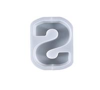 LICHENGTAI Grande Lettre Moule Silicone, Moules 3D Lettre Moule en Silicone Moulle en Silicone 3D Moulle en Silicone Moulle Resine Epoxy Pendentif Moulle Resine Bijoux Cadeaux Outils De Bricolage