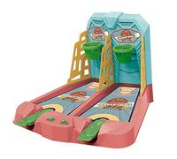 LICHENGTAI Jouet de Jeu de Basket-Ball de Bureau, Table Basketball Jeu De Bureau Doigt Jeu De Tir pour Enfants Enfants Adultes en Famille Amusant, Jeu de Jouets de Catapulte pour Enfants, Rouge