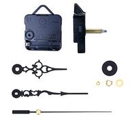 LICHENGTAI Kit de Mécanisme d'horloge à Quartz Mécanisme d'horloge Murale à Axe Long et Cour, Hands de Mouvement de l'horloge à Quartz Mécanisme de Mouvement d'Horloge Murale Bricolage Réparation