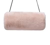 LICHENGTAI Manchon d'hiver en fausse fourrure - Chauffe-mains moelleux - Super doux et élégant - Pour femmes et filles - Garder les mains au chaud en hiver