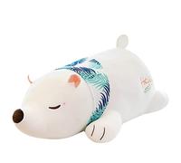 LICHENGTAI Ours Polaire en Peluche, Ours Polaire Animal en Peluche Peluche Mignon Animal De Bande Dessinée Ours Polaire Poupée Animal en Peluche Ours Polaire Animal en Peluche pour Enfants Cadeau