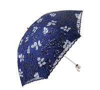 LICHENGTAI Parasols Brodés en Dentelle de Fleurs, Parapluie Parasol en Dentelle, Ombrelle en Dentelle Femme, UPF 50+, Dentelle parapluie UV Pliable Broderie Extérieure Parasol