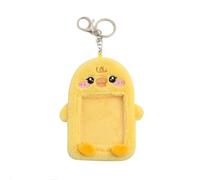 LICHENGTAI Porte-photo Kpop en peluche porte-clés porte-carte d'identité porte-clés photo porte carte de crédit porte-badge transparent pour filles, garçons