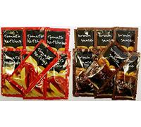 Lichfields Sélection de sauce (12 x tomate ketchup + 12 x sauces brunes)