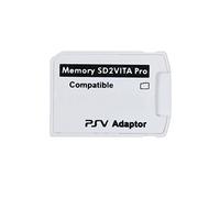 LICHIFIT Adaptateur de carte micro SD SD2VITA PSV pour carte mémoire de jeu PS Vita 1000/2000 avec micrologiciel 3.60 ou supérieur