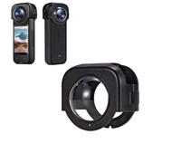 LICHIFIT Cache d'objectif en verre trempé optique à clipser pour Insta360 X4 Action Camera Lens Cap Protecteurs Cadre Accessoires