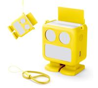 LICHIFIT - Coque en silicone avec motif de dessin animé pour Yoto Mini, coque de protection multifonctionnelle avec fente pour carte et corde portable