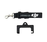 LICHIFIT Cordon tour de cou universel avec boucle pour télécommande DJI Mini 3 Pro/Mavic 3/AIR 2/2S/Mini 2, noir, taille unique