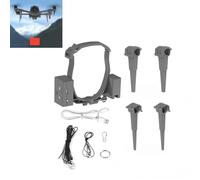 LICHIFIT Drone Airdrop Système avec trains d'atterrissage pour DJI Mavic 4 Pro Photosensible Lanceur Transport Livraison Libération de Charge utile Dispositif de chute d'air Jambes étendues