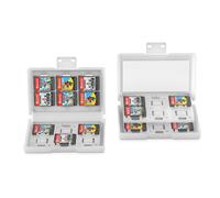 Lichifit - Étui De Rangement Pour Switch2, Organisateur De Protection Pour 24 Cartes De Jeux - Blanc