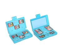 Lichifit - Étui De Rangement Pour Switch2, Organisateur De Protection Pour 24 Cartes De Jeux - Bleu