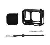 LICHIFIT - Étui en silicone pour objectif de caméra sportive, protection anti-poussière - pour Insta360 Ace Pro2 - Noir