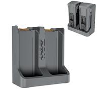 LICHIFIT Gestionnaire de charge bidirectionnel pour DJI Air3s/Air3 Drone Station de charge de batterie double puissance chargeur parallèle organisateur de batterie 65 W Hub de charge rapide