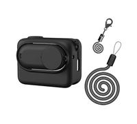 LICHIFIT Housse de Protection en Silicone pour Insta360 GO3 Caméra et Action Pod Shell Skin Housing Protection Accessoires avec Sangle de Cou et Ficelle Anti-Perte