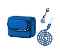 LICHIFIT Housse de Protection en Silicone pour Insta360 GO3 Caméra et Action Pod Shell Skin Housing Protection Accessoires avec Sangle de Cou et Ficelle Anti-Perte