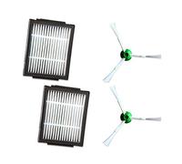 Lichifit Kit d'accessoires de rechange pour iRobot Roomba série I iRobot i7 E5 E6 Filtre, brosse principale et brosse latérale Personnalisable