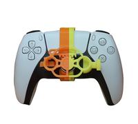 LICHIFIT Mini Steering Wheel for PS5 Racing Game Controller Driving Simulator 3D Printing Steering Wheel for PlayStation 5 Auxiliary Racing Wheel Accessories