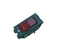 LICHIFIT RF-1001 Interrupteur à bascule 3 broches 2 positions 10 A 250 VAC Interrupteur avec bouton lumineux rouge pour modèle de bateau Rong Feng