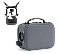 LICHIFIT Sac multifonction pour caméra d'action avec ventilateur de | Étui de rangement portable 2 en 1 avec support de clôture avec abat-jour anti-reflet pour DJI Action/Insta360 ace/GoPro