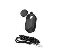 LICHIFIT Silicone Housse de Protection pour Insta360 GO 3 Action Camera Boîtier Soft Shell Cover Skin + Lens Cap + Neck Strap Longyard Accessoires